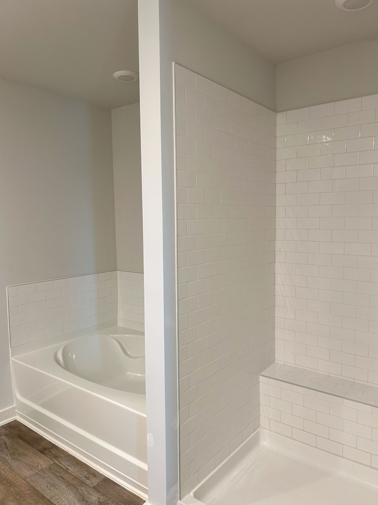 Separate Tub & shower in Primary